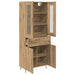 Bufet cu sertar 2 pcs Stejar Artizanal Lemn compozit - WALTI WALTI