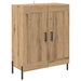 Bufet Stejar Artizanal 69,5 x 32,5 x 180 cm Lemn compozit - WALTI WALTI