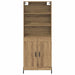 Bufet Stejar Artizanal 69,5 x 32,5 x 180 cm Lemn compozit - WALTI WALTI