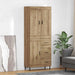 Bufet cu sertar 2 pcs Stejar Artizanal Lemn compozit - WALTI WALTI