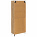 Bufet cu sertar 2 pcs Stejar Artizanal Lemn compozit - WALTI WALTI