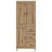 Bufet cu sertar 2 pcs Stejar Artizanal Lemn compozit - WALTI WALTI