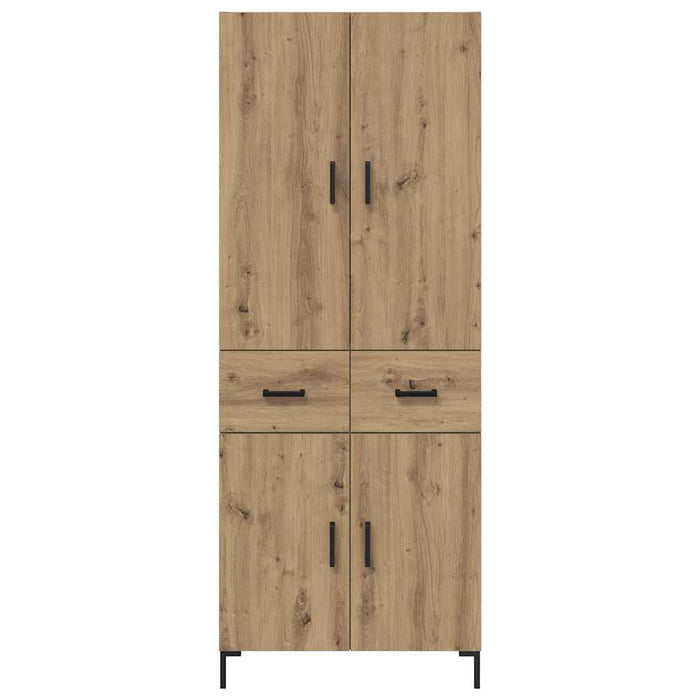 Bufet Stejar Artizanal 69,5 x 34 x 180 cm Lemn compozit - WALTI WALTI