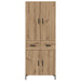 Bufet Stejar Artizanal 69,5 x 34 x 180 cm Lemn compozit - WALTI WALTI