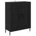 Bufet 2 pcs Stejar Negru 69,5 x 34 x 180 cm Lemn compozit - WALTI WALTI