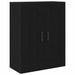 Bufet 2 pcs Stejar Negru 69,5 x 34 x 180 cm Lemn compozit - WALTI WALTI