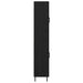 Bufet 2 pcs Stejar Negru 69,5 x 34 x 180 cm Lemn compozit - WALTI WALTI
