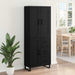 Bufet Pe perete cu sertar 2 pcs Stejar Negru Lemn compozit - WALTI WALTI
