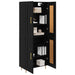 Bufet Stejar Negru 69,5 x 34 x 180 cm Lemn compozit - WALTI WALTI