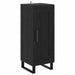 Bufet Stejar Negru 34,5 x 34 x 180 cm Lemn compozit - WALTI WALTI