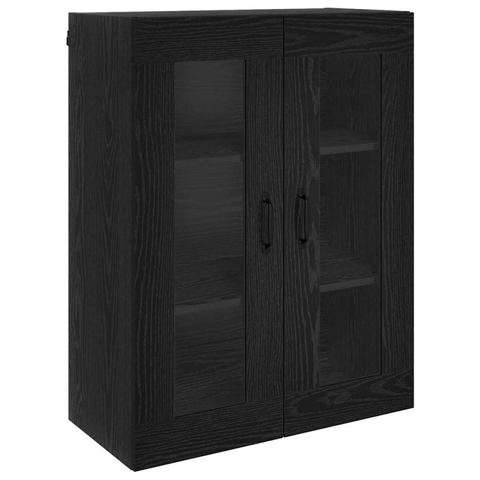 Bufet Pe perete Stejar Negru 69,5 x 34 x 180 cm Lemn compozit - WALTI WALTI