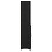 Bufet Pe perete cu sertar 2 pcs Stejar Negru Lemn compozit - WALTI WALTI