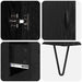 Bufet cu sertar Stejar Negru 69,5 x 34 x 180 cm Lemn compozit - WALTI WALTI