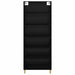 Bufet 2 pcs Stejar Negru 69,5 x 32,5 x 180 cm Lemn compozit - WALTI WALTI