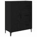 Bufet Pe perete Stejar Negru 69,5 x 34 x 180 cm Lemn compozit - WALTI WALTI