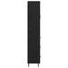 Bufet 2 pcs Stejar Negru 69,5 x 34 x 180 cm Lemn compozit - WALTI WALTI