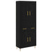 Bufet cu sertar Stejar Negru 69,5 x 34 x 180 cm Lemn compozit - WALTI WALTI