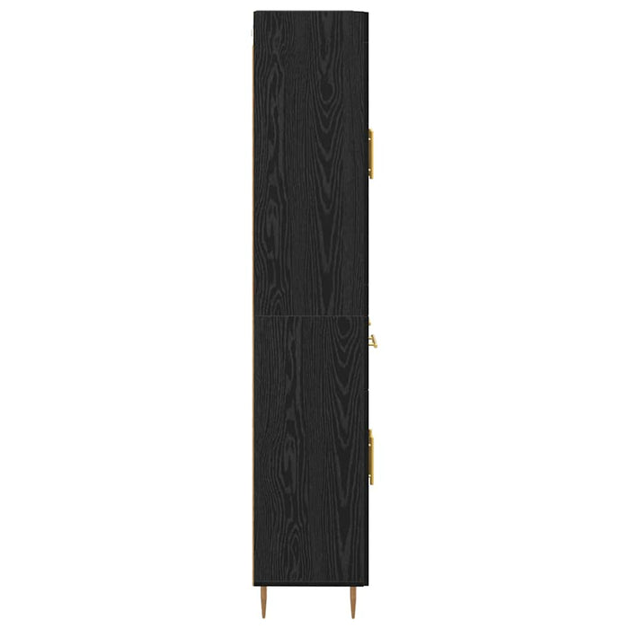 Bufet cu sertar Stejar Negru 69,5 x 34 x 180 cm Lemn compozit - WALTI WALTI