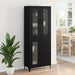 Bufet Pe perete Stejar Negru 69,5 x 34 x 180 cm Lemn compozit - WALTI WALTI