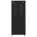 Bufet Pe perete Stejar Negru 69,5 x 34 x 180 cm Lemn compozit - WALTI WALTI