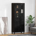Bufet Pe perete Stejar Negru 69,5 x 34 x 180 cm Lemn compozit - WALTI WALTI