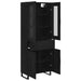 Bufet Pe perete Stejar Negru 69,5 x 34 x 180 cm Lemn compozit - WALTI WALTI