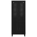 Bufet Pe perete Stejar Negru 69,5 x 34 x 180 cm Lemn compozit - WALTI WALTI