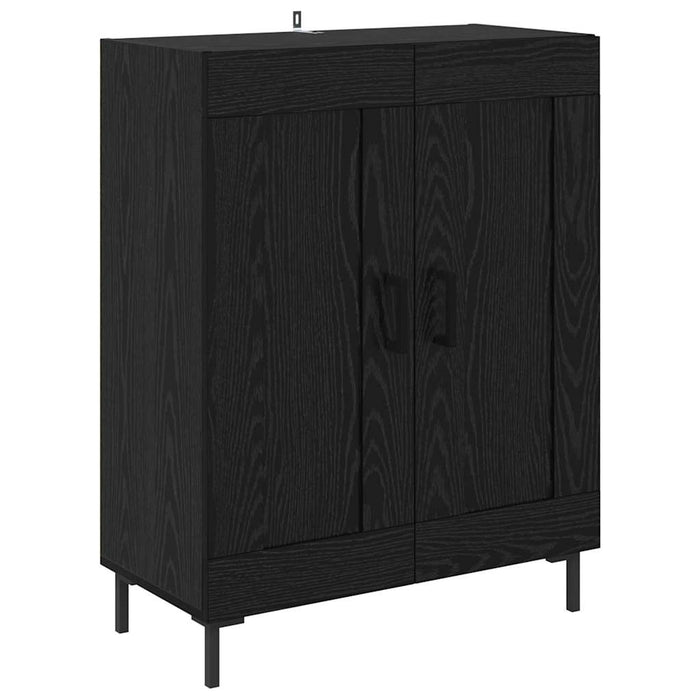 Bufet Pe perete Stejar Negru 69,5 x 34 x 180 cm Lemn compozit - WALTI WALTI