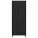 Bufet Pe perete Stejar Negru 69,5 x 34 x 180 cm Lemn compozit - WALTI WALTI