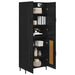 Bufet Pe perete Stejar Negru 69,5 x 34 x 180 cm Lemn compozit - WALTI WALTI