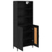 Bufet cu sertar Stejar Negru 69,5 x 34 x 180 cm Lemn compozit - WALTI WALTI