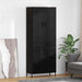 Bufet Pe perete Stejar Negru 69,5 x 34 x 180 cm Lemn compozit - WALTI WALTI