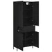 Bufet Pe perete Stejar Negru 69,5 x 34 x 180 cm Lemn compozit - WALTI WALTI