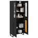 Bufet Pe perete Stejar Negru 69,5 x 34 x 180 cm Lemn compozit - WALTI WALTI