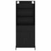 Bufet cu sertar Stejar negru 69,5 x 34 x 180 cm Lemn compozit - WALTI WALTI