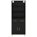 Bufet cu sertar Stejar Negru 69,5 x 34 x 180 cm Lemn compozit - WALTI WALTI