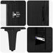 Bufet Pe perete cu sertar 2 pcs Stejar Negru Lemn compozit - WALTI WALTI