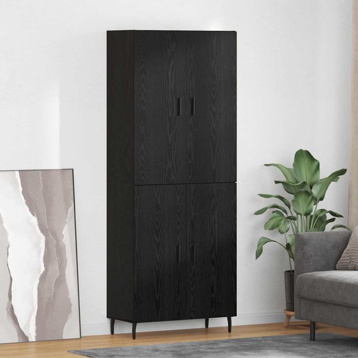 Bufet Stejar negru 69,5 x 34 x 180 cm - WALTI WALTI