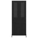 Bufet Pe perete Stejar Negru 69,5 x 34 x 180 cm Lemn compozit - WALTI WALTI