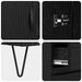 Bufet cu sertar Stejar Negru 69,5 x 34 x 180 cm Lemn compozit - WALTI WALTI