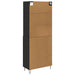 Bufet cu sertar Stejar Negru 69,5 x 34 x 180 cm Lemn compozit - WALTI WALTI
