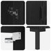 Bufet 2 pcs Stejar Negru Lemn compozit - WALTI WALTI