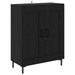 Bufet 2 pcs Stejar Negru Lemn compozit - WALTI WALTI