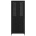 Bufet 2 pcs Stejar Negru Lemn compozit - WALTI WALTI