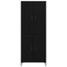 Bufet Stejar Negru 69,5 x 34 x 180 cm Lemn compozit - WALTI WALTI