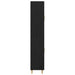 Bufet Pe perete cu sertar 2 pcs Stejar Negru Lemn compozit - WALTI WALTI