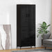 Bufet cu sertar Stejar Negru 69,5 x 34 x 180 cm Lemn compozit - WALTI WALTI
