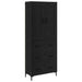 Bufet cu sertar Stejar Negru 69,5 x 34 x 180 cm Lemn compozit - WALTI WALTI