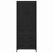 Bufet cu sertar Stejar Negru 69,5 x 34 x 180 cm Lemn compozit - WALTI WALTI