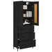 Bufet cu sertar Stejar Negru 69,5 x 34 x 180 cm Lemn compozit - WALTI WALTI